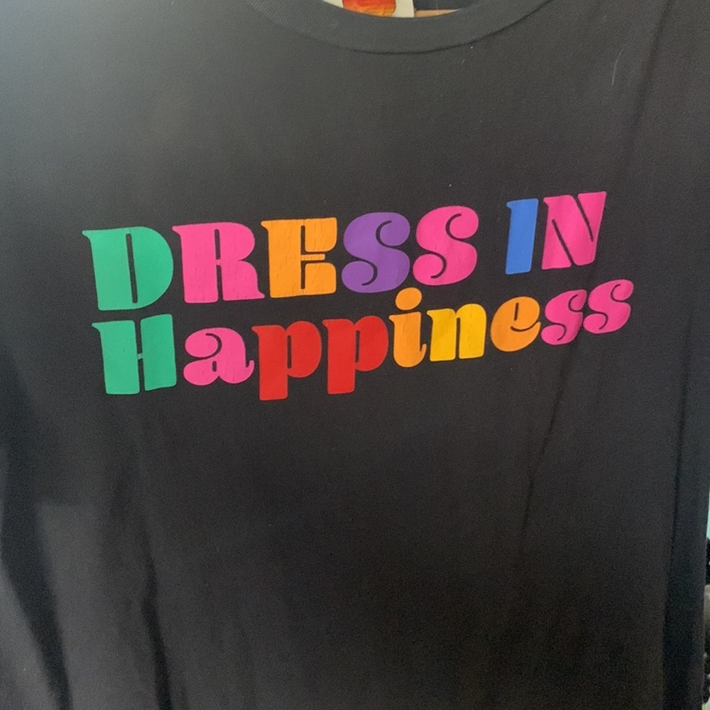 FARM Rio Dress In Happiness T-Shirt Dress in Black size small - Picture 10 of 11